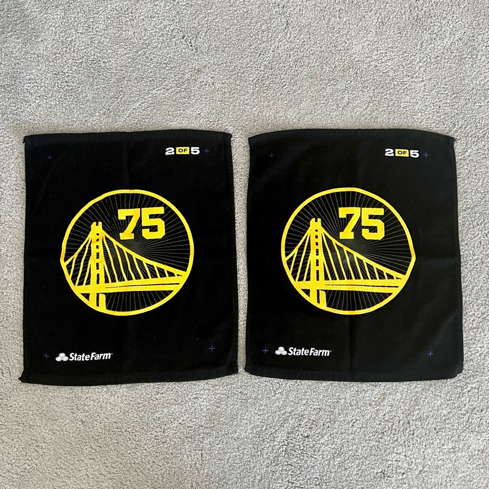 Warriors splash towel